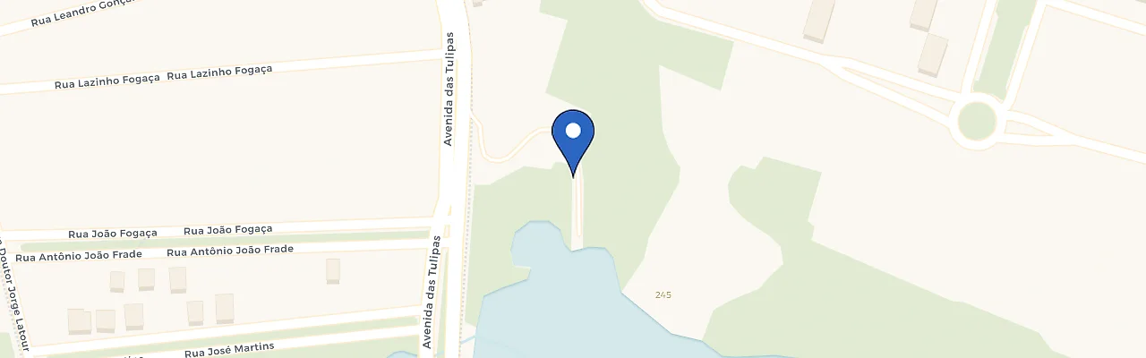 Mapa da estação Lago Do Holandês