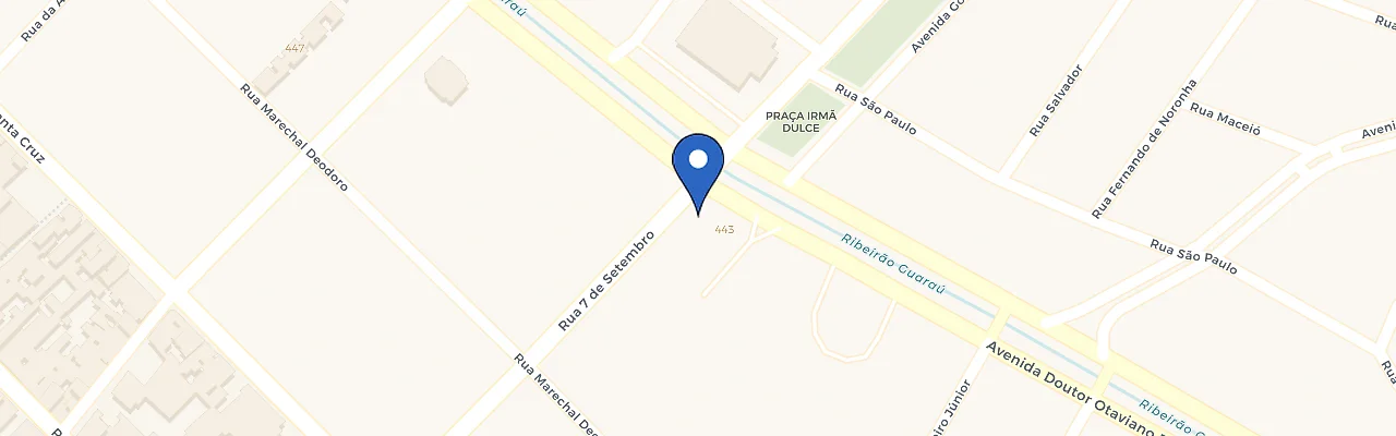 Mapa da estação Pão De Açúcar Itu Marginal