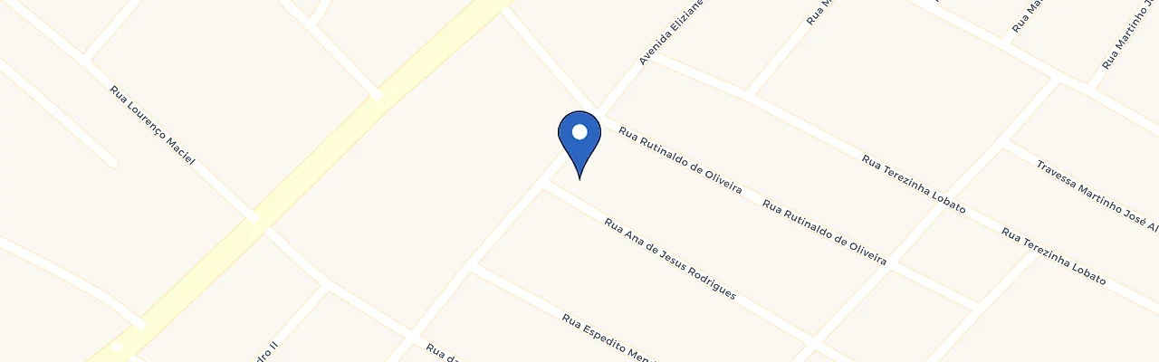 Mapa da estação Rua Elisiane Martins, Pedro Do Rosário Ma