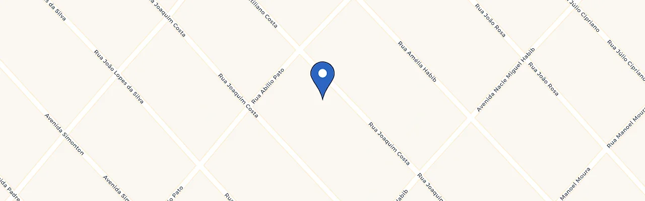 Mapa da estação Casa Bairro Santa Rita