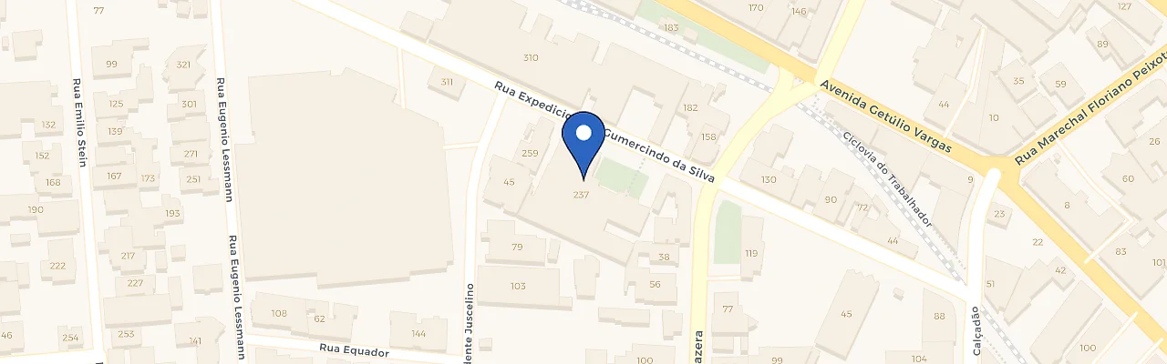 Mapa da estação Full Charge Hotel Itajara