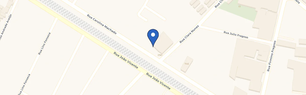Mapa da estação Motel Caricias