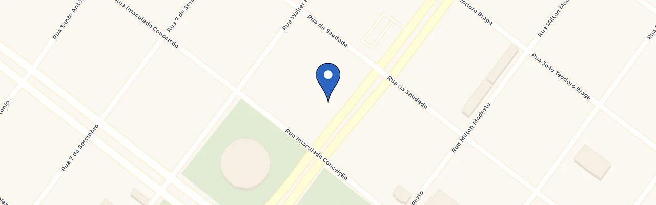 Mapa da estação Posto Perobinha