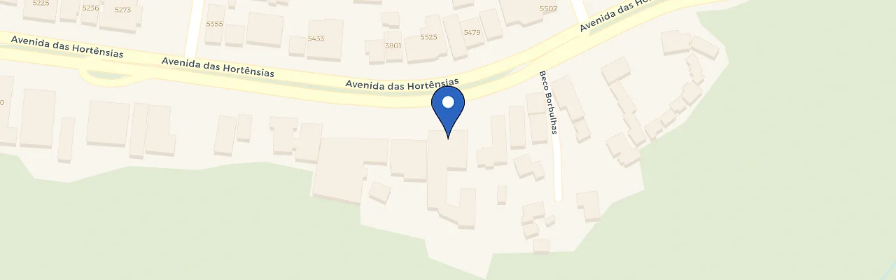 Mapa da estação Hotel Bertoluci