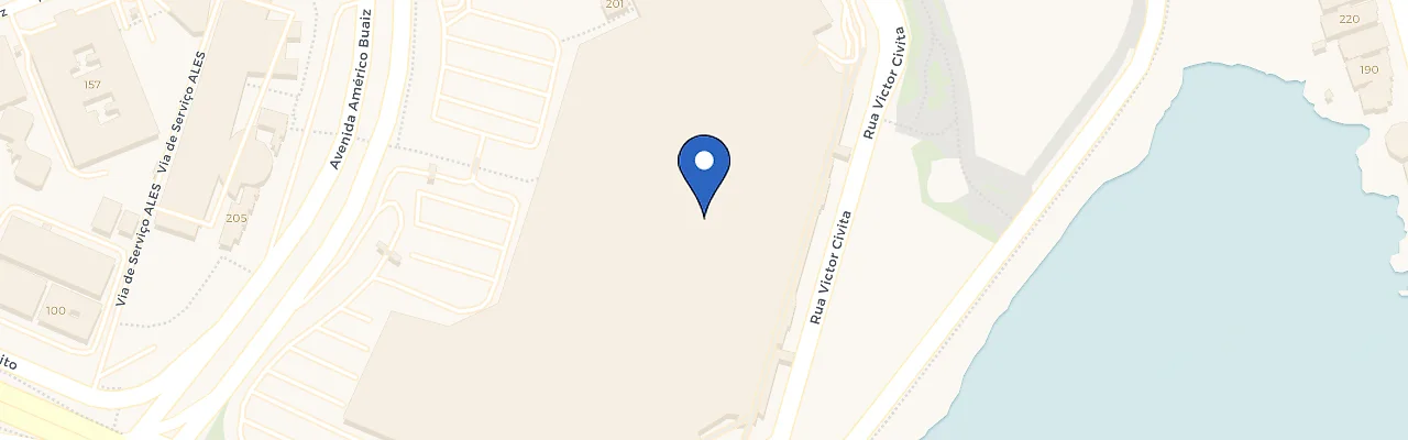 Mapa da estação Shopping Vitoria - Privilège