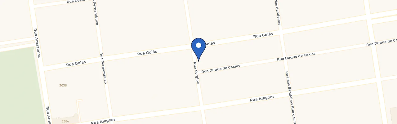 Mapa da estação Auto Posto Liberdade