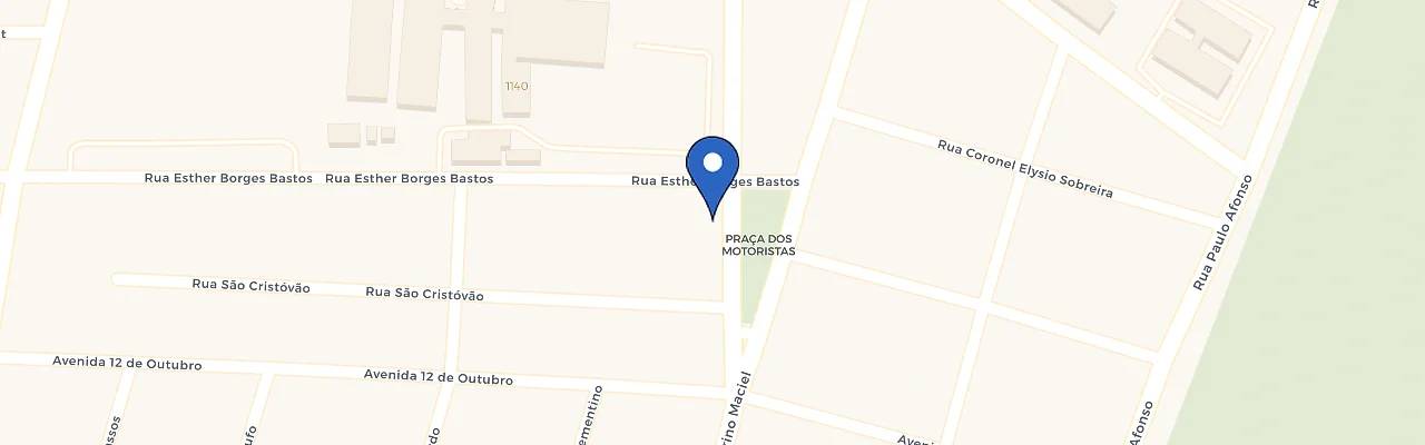 Mapa da estação VAPT - Tião Auto Center