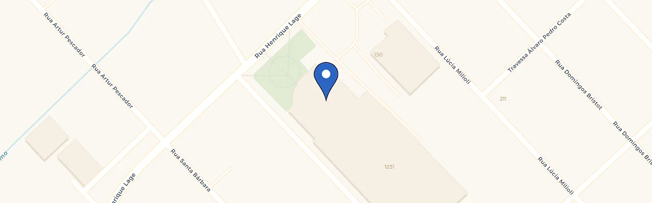 Mapa da estação Giassi - Santa Bárbara