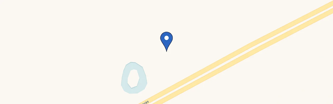 Mapa da estação Rancho Santo Antonio