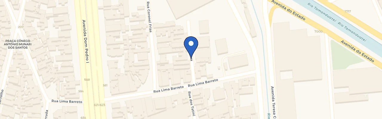 Mapa da estação Corá