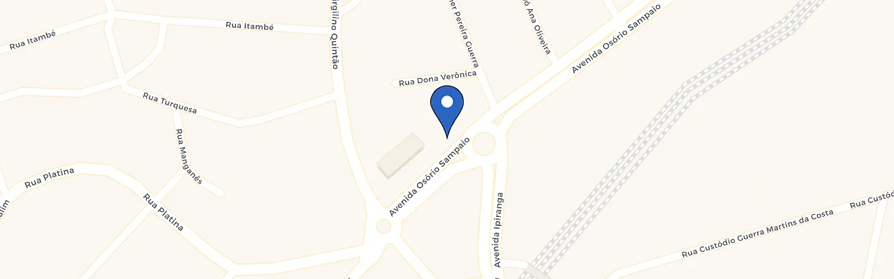 Mapa da estação Turbo Recarga - Familia Pires (App Tupi)