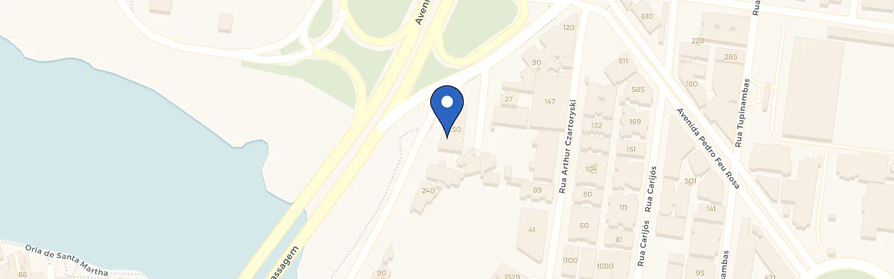 Mapa da estação BM Vitória