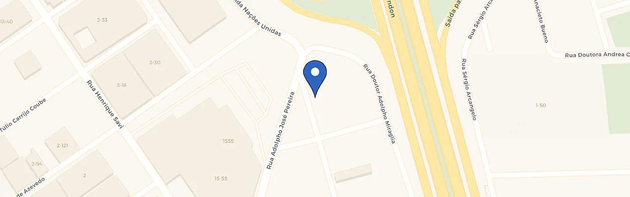 Mapa da estação BYD Allma Bauru