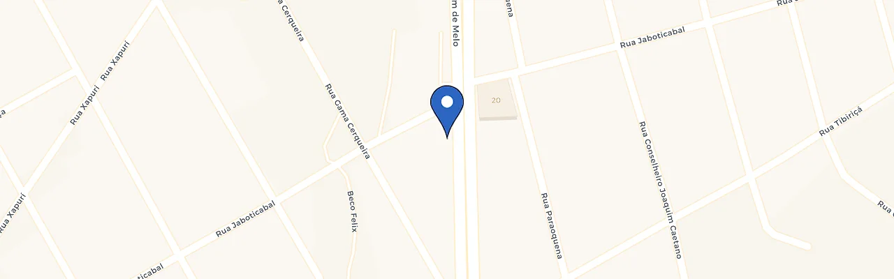 Mapa da estação Garagem Sueca