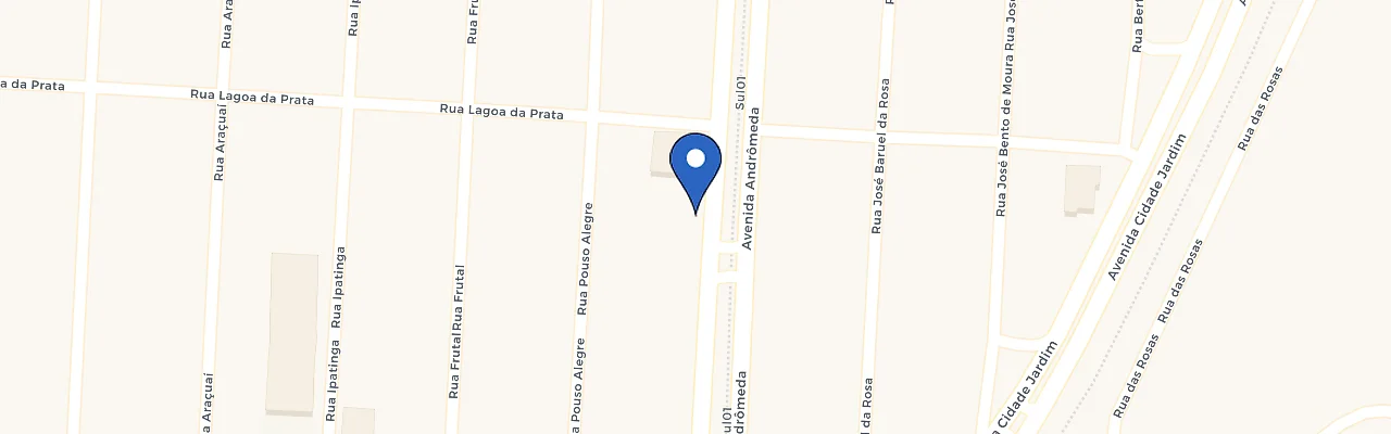 Mapa da estação Via Mec Car Service