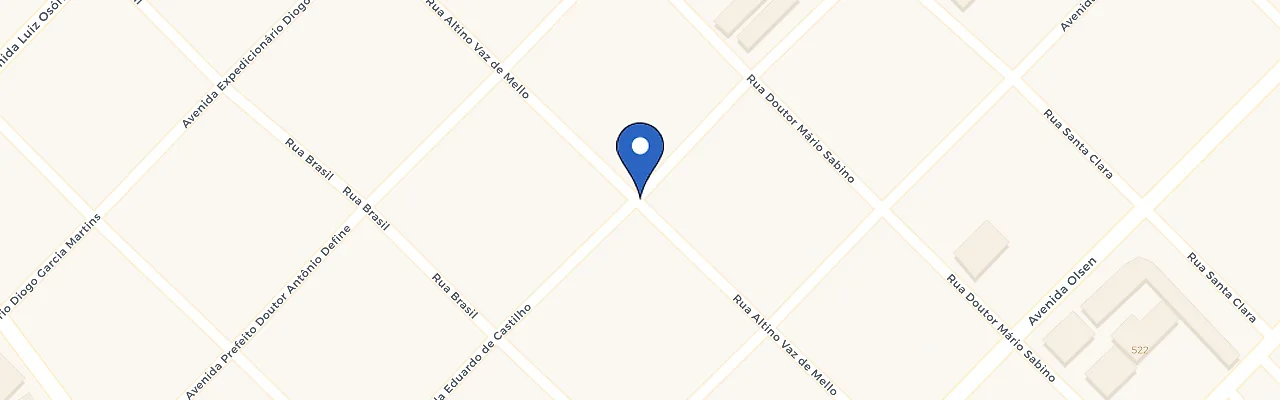 Mapa da estação Auto Posto Renascer