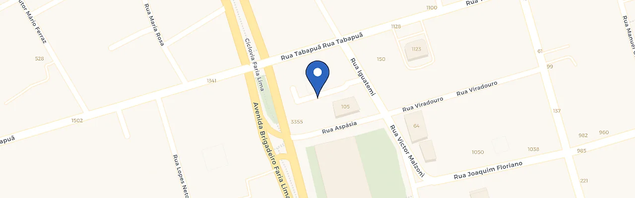 Mapa da estação Spazio Faria Lima