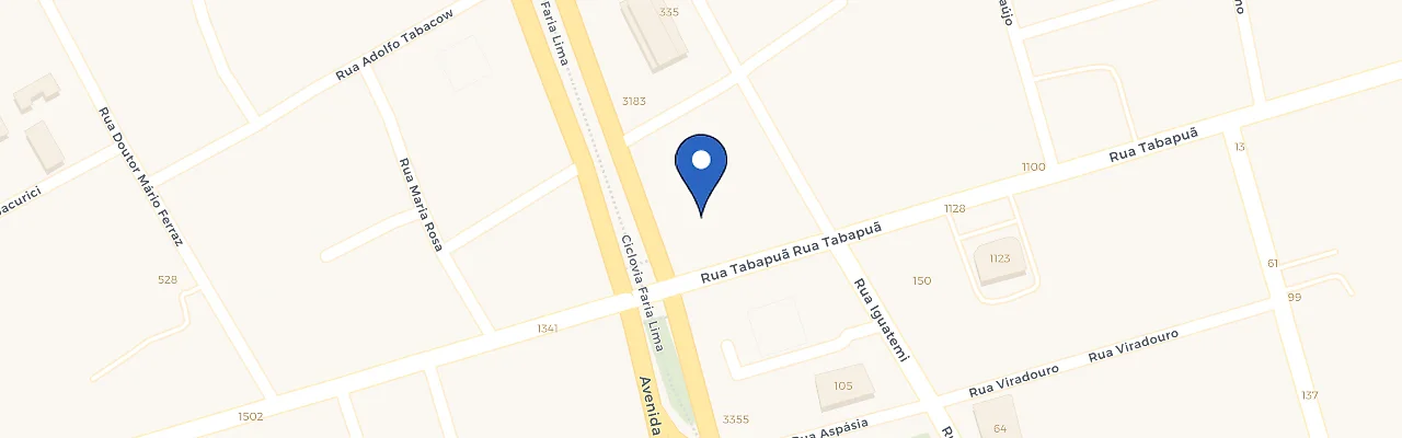 Mapa da estação Zletric - Icon Faria Lima