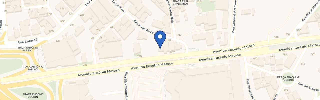 Mapa da estação CT Hub - Intelbras