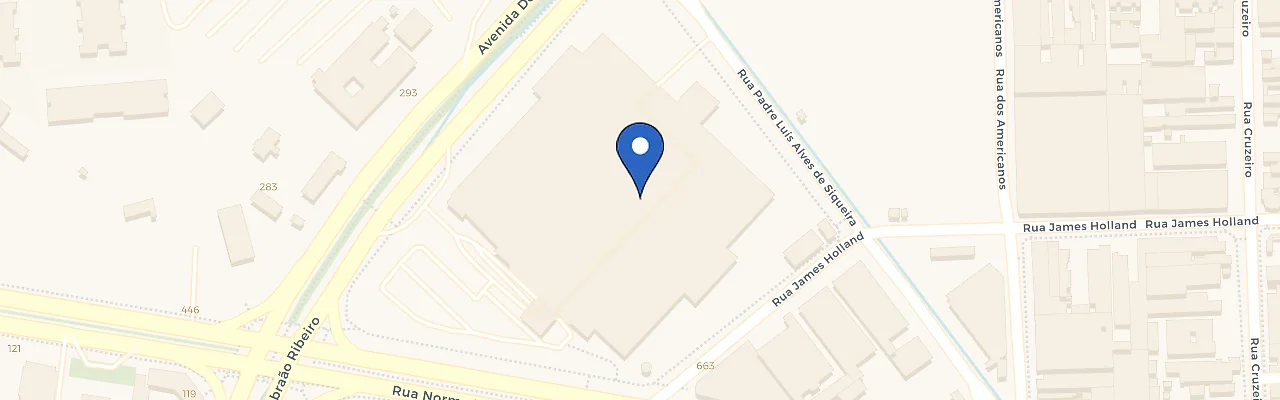 Mapa da estação ChargeOn - Atacadão Pacaembu