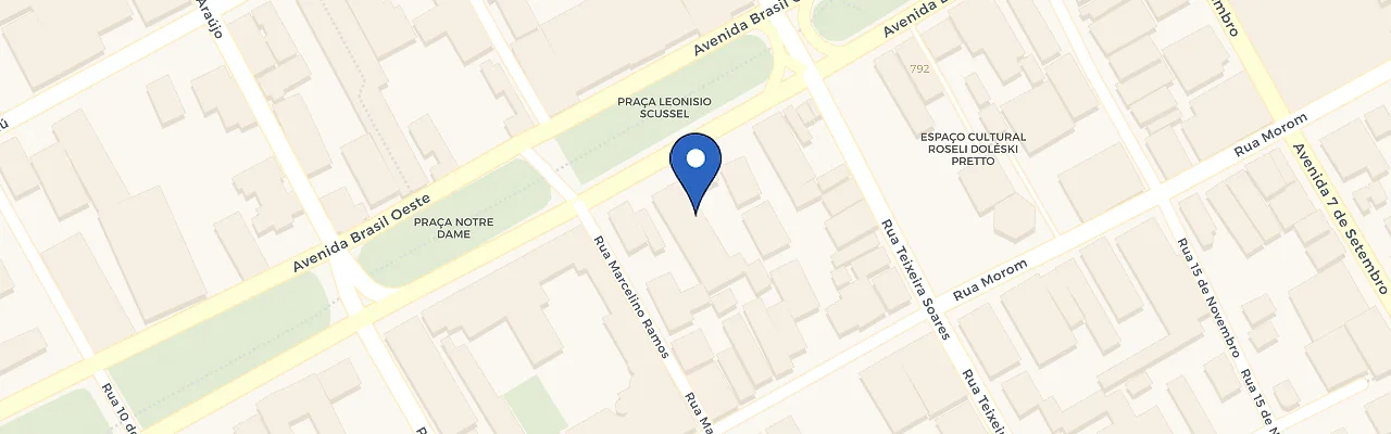 Mapa da estação GL