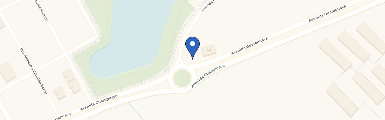 Mapa da estação Hotel Ibis Guarapuava