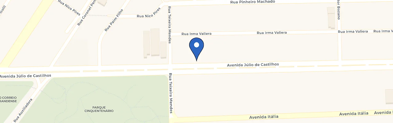 Mapa da estação Posto Comboio