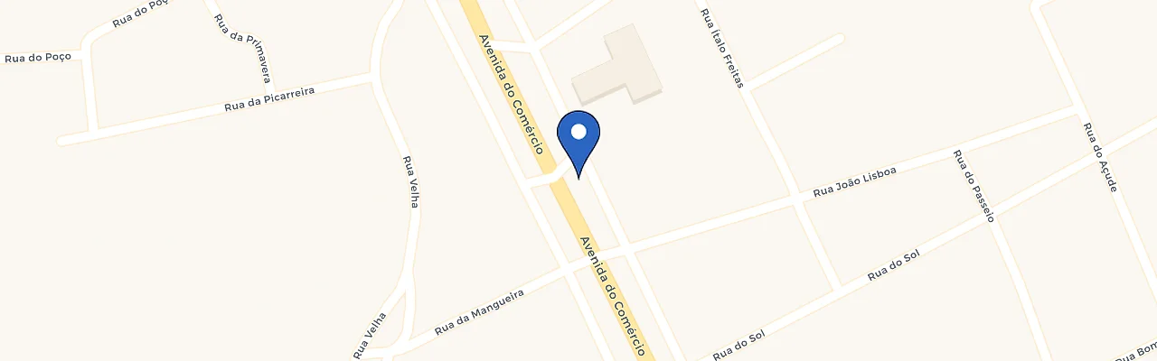 Mapa da estação Lanchonete 3B - Miranda Do Norte