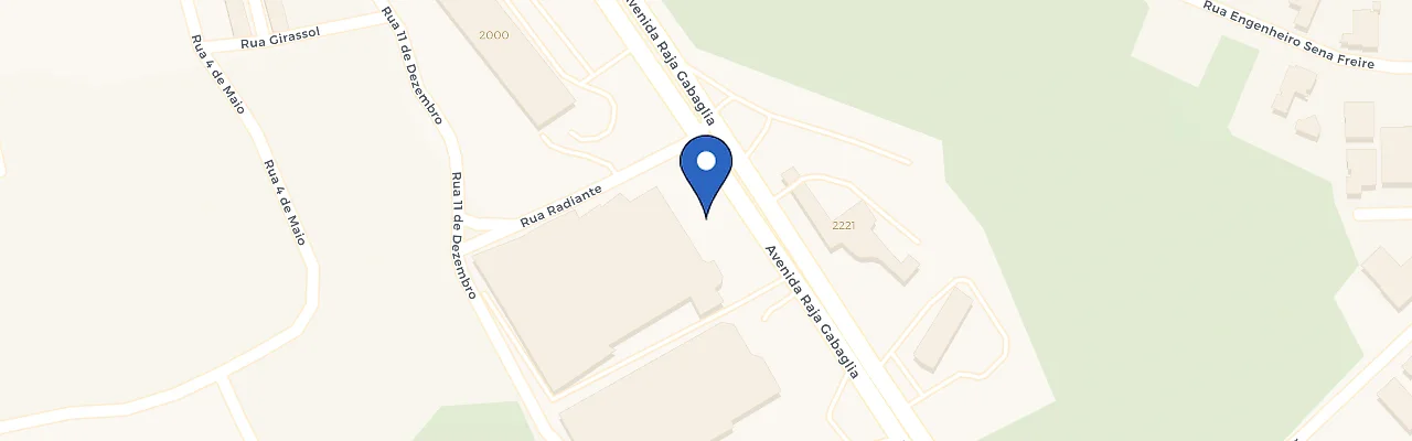 Mapa da estação Porsche Center Belo Horizonte