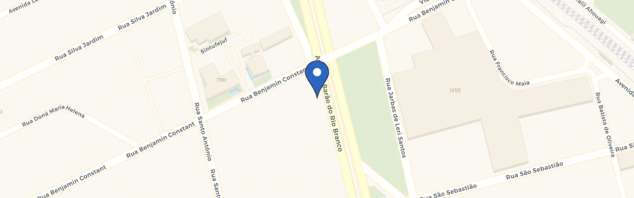 Mapa da estação RB Park