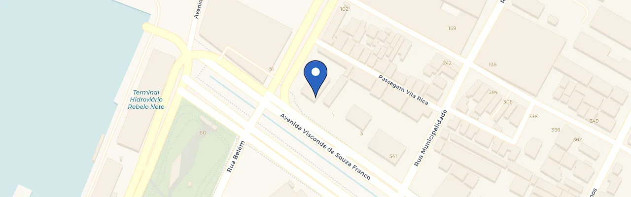 Mapa da estação Garagem Pessoal Igor Leite