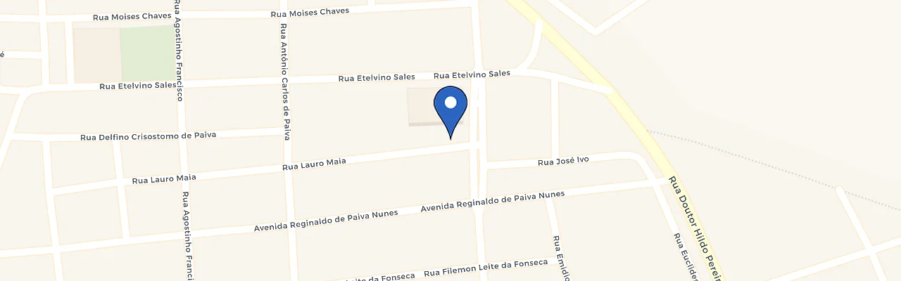 Mapa da estação Hospital De Olho D’Água