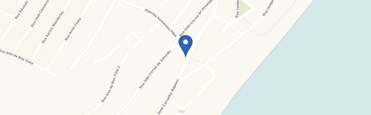 Mapa da estação Casarão Suítes