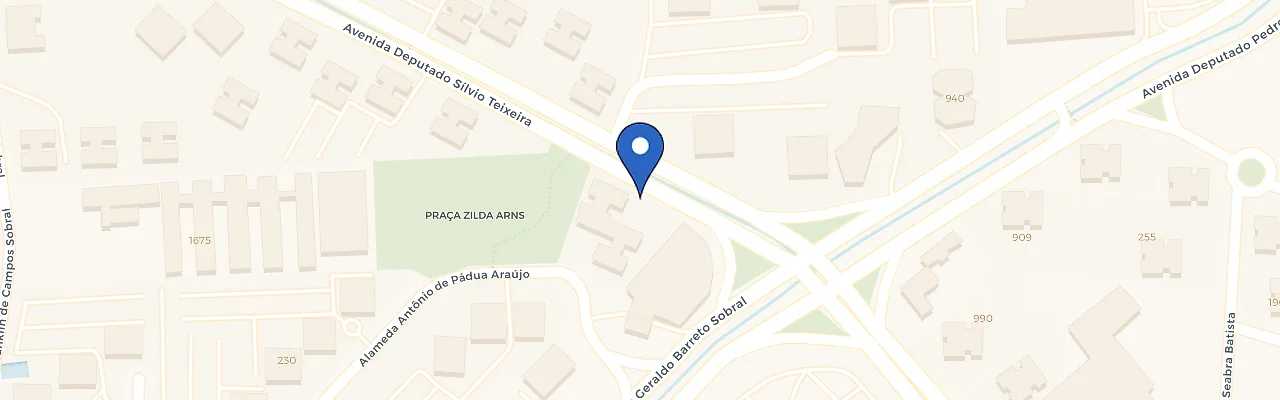 Mapa da estação Versatto Jardins