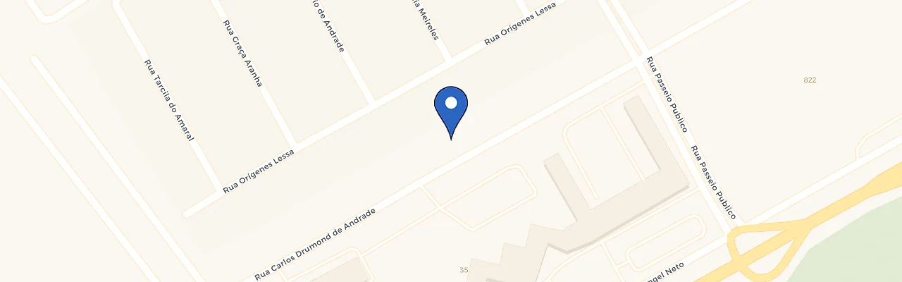 Mapa da estação Hotel Campos Plaza