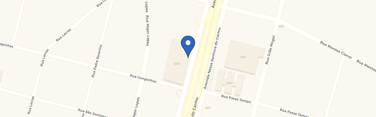 Mapa da estação Carbel Byd Savassi