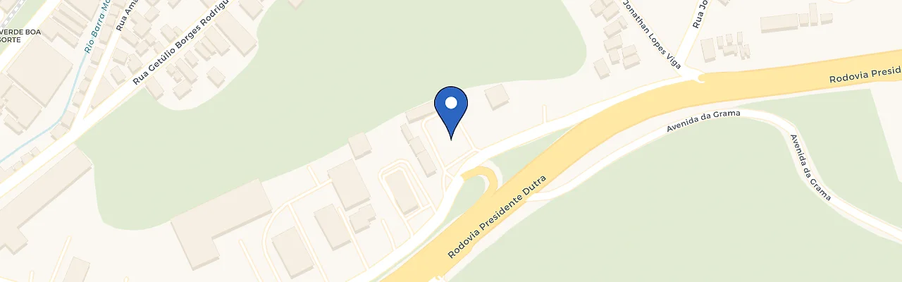 Mapa da estação Posto Metano