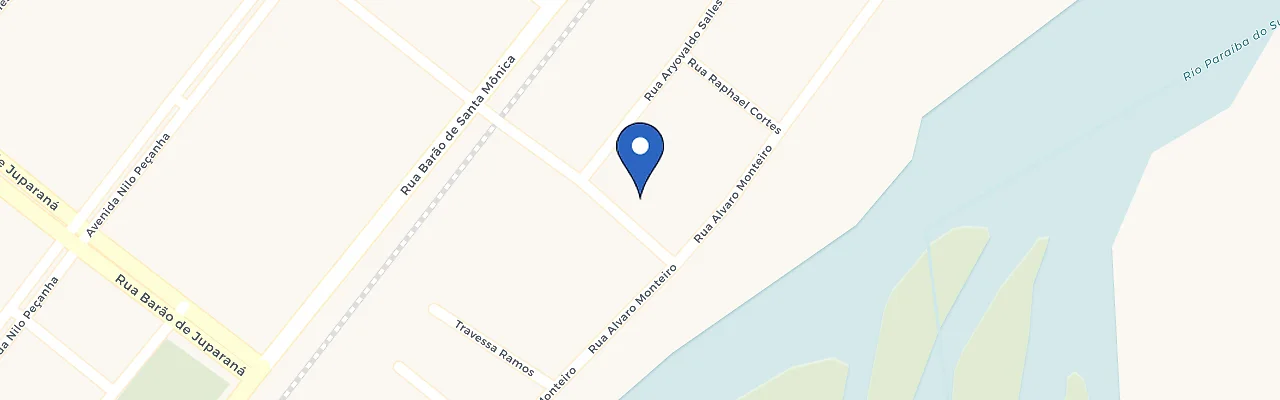 Mapa da estação Catinha Mendes Xavier