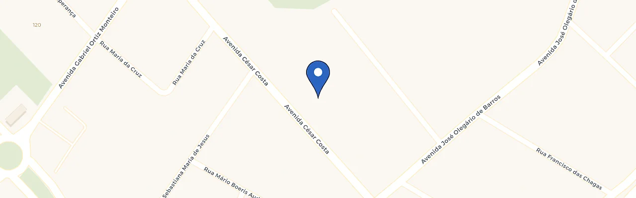 Mapa da estação Apto 17, Com Ar-Condicionado Em Taubaté-Sp/Centro