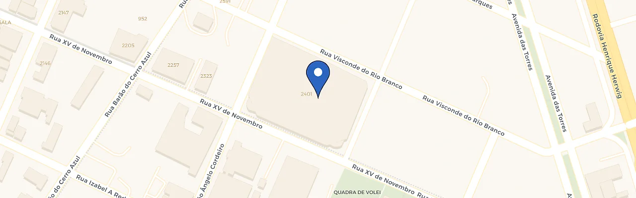 Mapa da estação Muffato São José Dos Pinhais