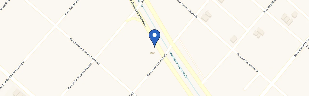 Mapa da estação Pão-De-Açúcar - Roberto Marinho