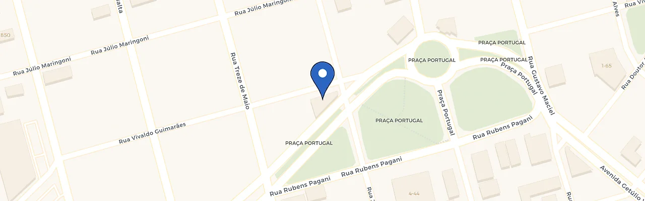 Mapa da estação DSA-X Comprando Bauru