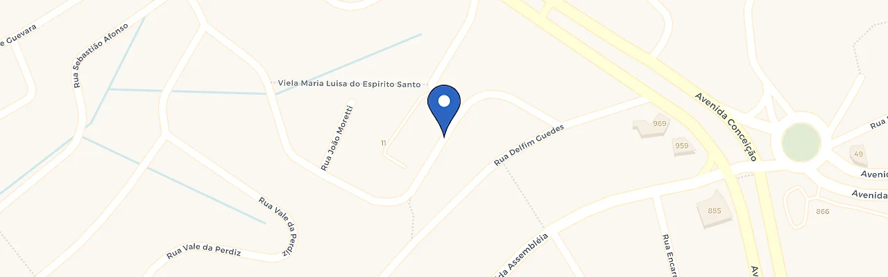 Mapa da estação Spot Motel