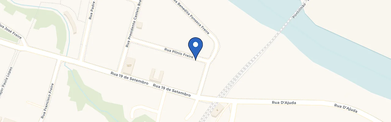 Mapa da estação Uso Restrito