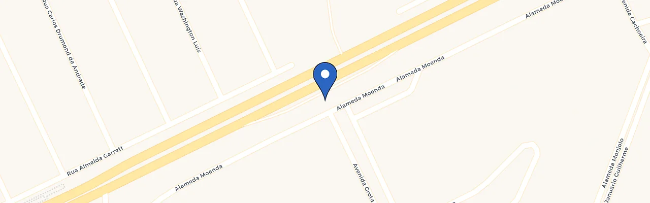 Mapa da estação SOS Rodovias do Tietê SAU1