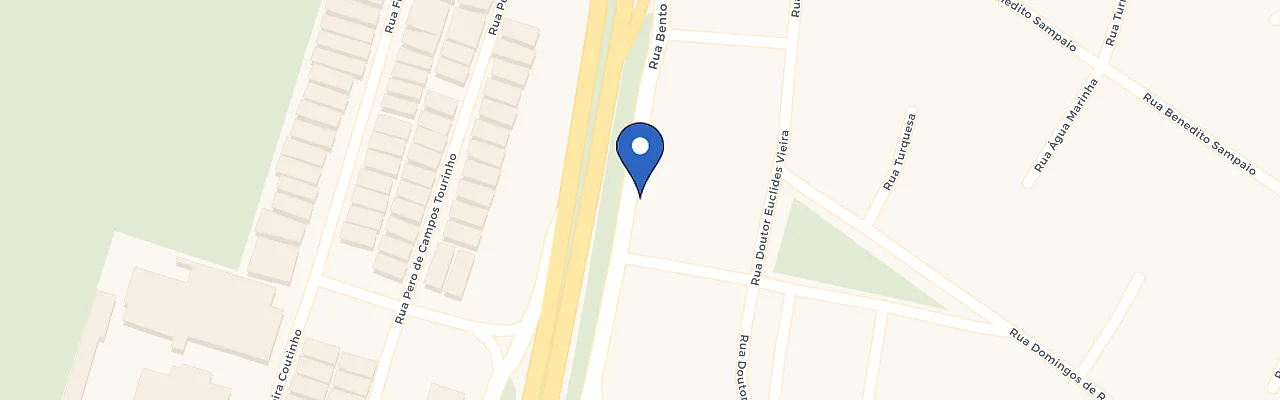 Mapa da estação Loja Meu Telhado