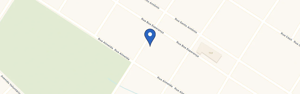 Mapa da estação Innovatis Engenharia E Sustentabilidade
