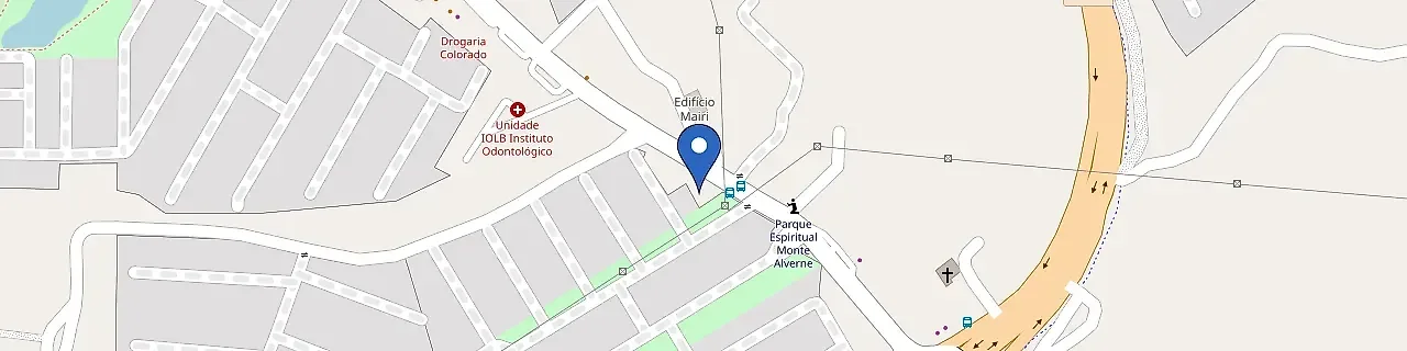 Mapa da estação Drogaria Colorado