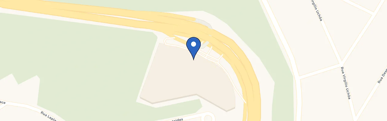 Mapa da estação Ponteio Lar Shopping
