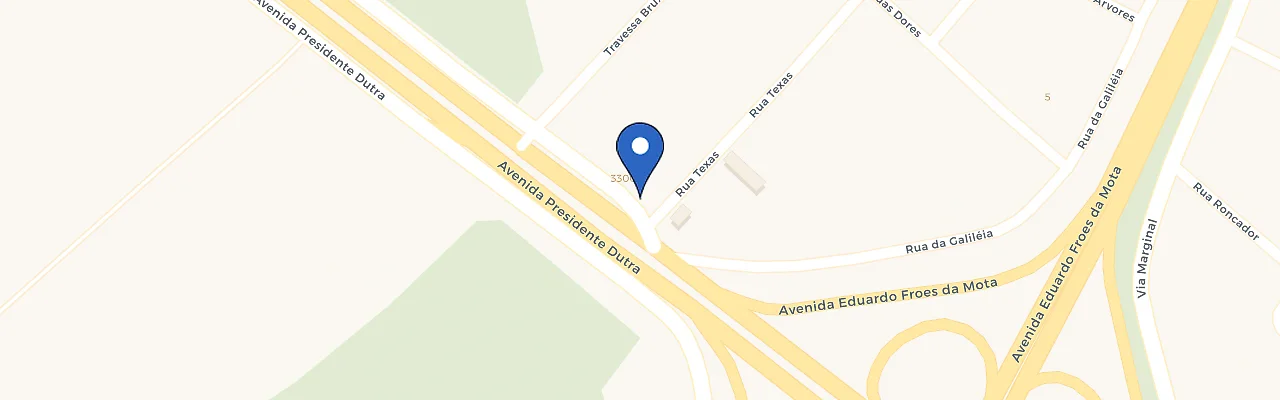 Mapa da estação Hotel Caju De Ouro